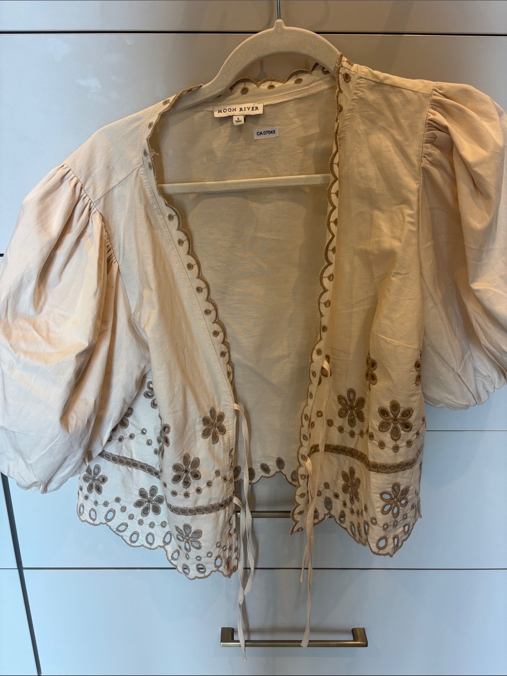 Cute Cream Blouse